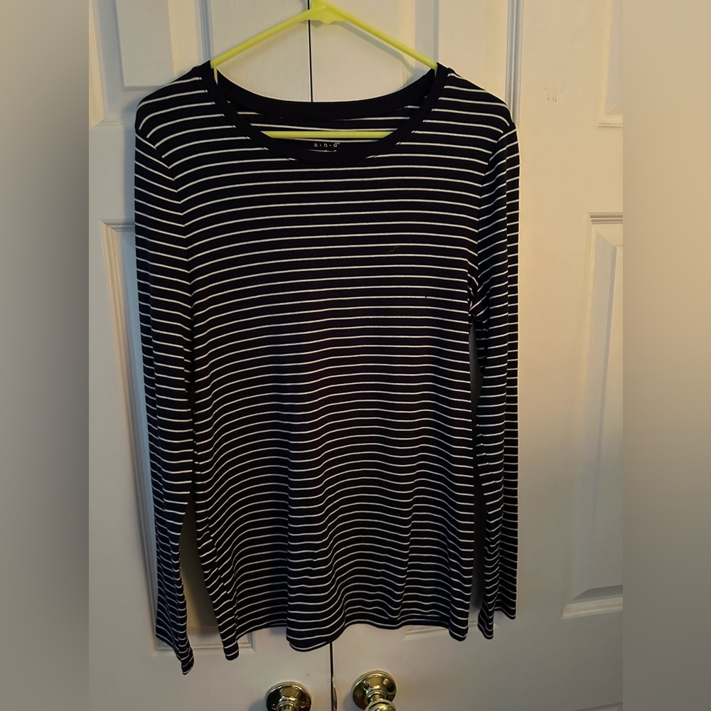 A New Day Women’s Pima Cotton Long Sleeve Tee